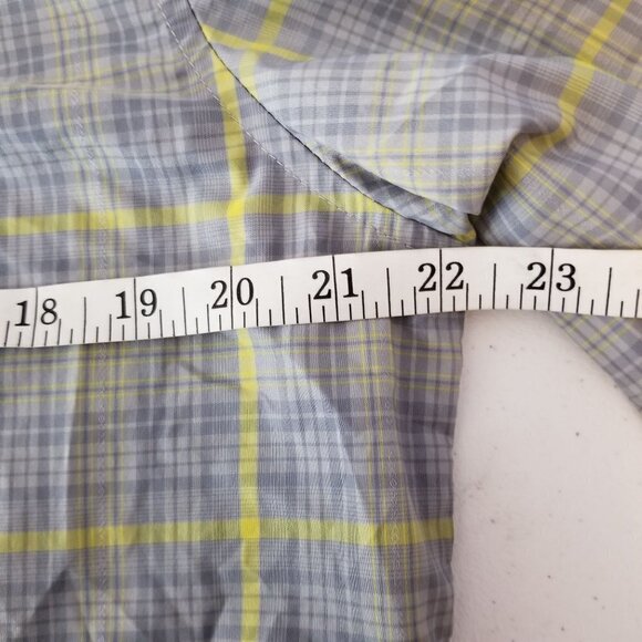 Cabela's 2XL Plaid Pullover Tunic Blouse Roll Tab - Picture 10 of 10